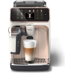 Resim Philips LatteGo Tam Otomatik Espresso Makinesi, 20 Sıcak ve Soğuk İçecek, Silent Brew, EP5543/80 