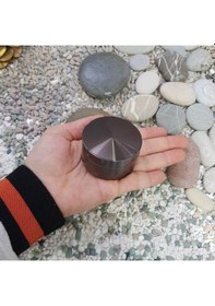 Resim Gri 55 MM Grinder Alloy Herbal Öğütücüsü Parçalayıcı Rb88gr 