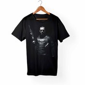 Resim Alfa Tshirt Unisex Çocuk Siyah Punisher Tişört 