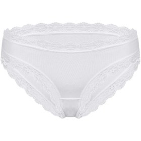 Resim Bolero Kadın Premium Lyocell Slip Beyaz 