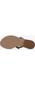 Resim Valmenti Kadın Hakiki Deri Taba Düz Terlik 1141 587 Bn Trlk Y26 Tan Leather 