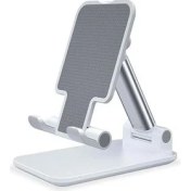 Resim Asfal Iki Kademeli Ayarlanabilir Katlanabilir Tablet ve Telefon Tutucu Stand 