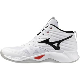 Resim Mizuno Wave Momentum Pro MID Unisex Voleybol Ayakkabısı Beyaz 