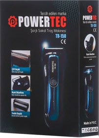Resim Powertec TR-150 Günlük Tıraş Makinesi 