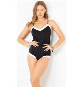 Resim Miorre Doremi Pamuklu Şortlu Tulum Pijama 001 