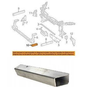 Resim Mercedes W176w117 Ön Panel Braketi (Alüminyum) 2013 Sonrası Uyumlu 