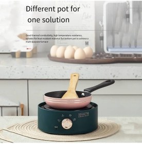 Resim Gq Elektrikli Soba Çay Makinesi Kahve Moka Pot Küçük İndüksiyon Altın - Gümüş 