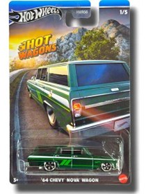 Resim Hot Wheels Premium Hot Wagons '64 Chevy Nova Wagon HRR89 