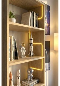 Resim Labirent Ledli Açık Kitaplık Klimt 