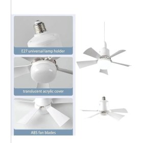 Resim Lumify Fan LED Işıklı Vantilatör Kumandalı 3 Işıklı Fan 