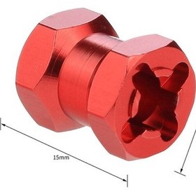 Resim Pazly Scx10 Parçası Kombinasyon İçin Genişletilmiş Geeroyoo F350 D90 Cc01 Ax10 Alüminyum 15mm Md 