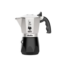 Resim Bialetti New Brikka Moka Pot 4 Cup Gri 