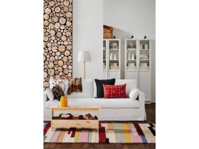 Resim IKEA Beyaz Rahat Kanepe - 3'lü Kanepe 