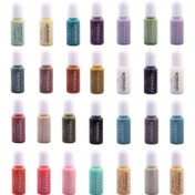 Resim 6 adet Morandi Reçine Pigmenti, 10 ml Şişeler, DIY El Sanatları için 24 Canlı Renkler, UV Epoksi Reçine, Takı Yapımı ve Sanat Projeleri - Detaylı Sanat Çalışmaları ve Yaratıcı Tasarımlar için Mükemmel, El Sanatları Malzemeleri | Net Etiket Markalama | Hassas Uygulama Kapağı 