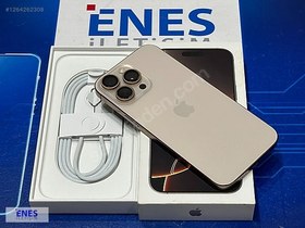 Resim Apple iPhone 16 Pro Max İkinci El TR | 512 GB | Çöl Titanyum 