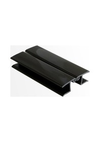 Resim Baza Köşe Dönüş Profili 100Mm High Gloss Siyah 