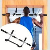 Resim Dream011 Siyah Ayarlanabilir Kapı Çerçevesi Barfiks Barı - Ev Spor Salonu İçin Üst Vücut Çok Kavramalı Antrenman Ekipmanı 