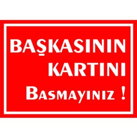 Resim İzmir Serigrafi Giyotin Makasında Görevliden Başkasının Çalışması Yasaktır Kendinden Yapışkanlı Etiket 25 X 35 Cm 