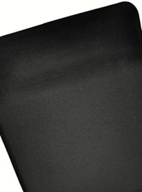 Resim usin Bileklikli Desenli Bilek Destekli Kaymaz Taban Bilgisayar Notebook Mouse Pad (Siyah Düz) 