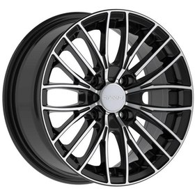 Resim EMR-165-09 6.0x14"-4x108 ET25 65.1 Black Polished Jant (4 Adet) 