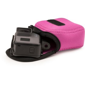 Resim MegaGear Sony Rx0 1.0, Hero 5 Black, Hero 6 Neopren Kamera Kılıfı 