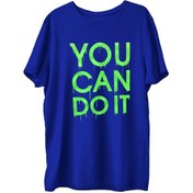 Resim Top Glory Youcan Baskılı Penye Boks Sporcu T-Shirt (532150048) Çok Renkli 