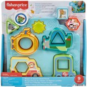 Resim NessiWorld HRP31 Fisher-Price Şekiller ve Sesler Puzzle 