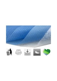 Resim White Guard 50'lik Pakette 5 Cm S Mavi Tek Kullanımlık Kulaklık Bonesi,kullan At Kulaklık Kılıfı 