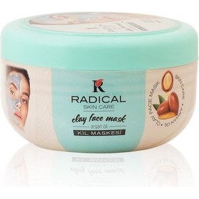 Resim Radical Skin Care Argan Oil Clay Face Mask Kil Maskesi 400 G 