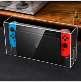 Resim Nintendo Switch / Oled Oyun Konsolu Ekranı İçin 035 Toz Geçirmez Kapak, Özellik: Şeffaf 