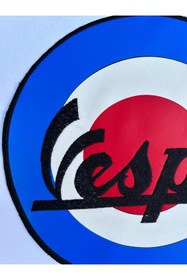Resim SUNA GİYİM vespa büyük boy ceket yelek için arma 