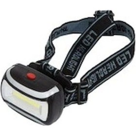 Resim Led Kafa Fener 3w 200 Lümen Süper Parlak Cob Panther Pt-5018 Siyah 