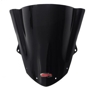 Resim GP KOMPOZİT Gp Kompozit Kawasaki Zx-636r 2010-2017 Uyumlu Ön Cam Siyah 34 Cm 