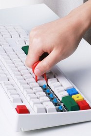 Resim Buffer ® 3 Adet Çok Amaçlı Kırmızı Hassas Fırça Başlıklı Bilgisayar Laptop Temizleme Fırçası 