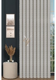 Resim Armani Fon Perde V-674 Ekru Ekru 