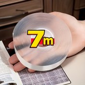 Resim Ultra-Güçlü 7m Nano Çift Taraflı Bant - Su Geçirmez & Yeniden Kullanılabilir Yapıştırıcı Plastik, Ahşap, Cam, Metal için | Ev & Ofis Kullanımı için İdeal 