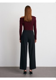 Resim Dilvin 72189 Kemerli Pantolon-siyah Siyah 