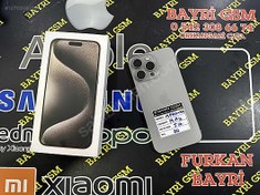 Resim Apple iPhone 15 Pro Max İkinci El TR | 512 GB | Natürel Titanyum İkinci El IPHONE 15 PRO MAX 512 GB HATASIZ