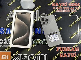 Resim Apple iPhone 15 Pro Max İkinci El TR | 512 GB | Natürel Titanyum 