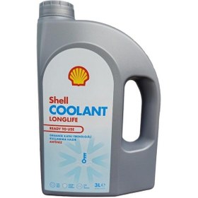 Resim Shell Coolant Longlife Kırmızı Kullanıma Hazır Antifriz 3 Litre 