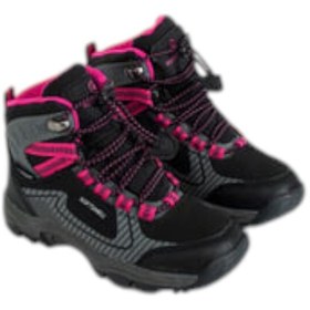 Resim Hammer Jack Tomas Su Geçirmez Siyah-Pembe Kız Çocuk Bot & Bootie 20117-F 