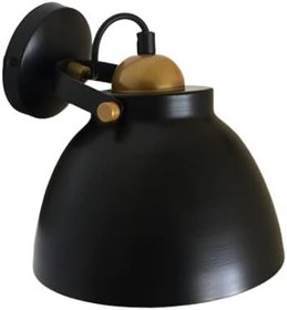 Resim Mylights Retro Hareketli Aplik Siyah İçi Sarı 23 Cm 