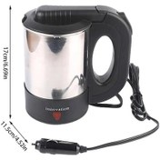 Resim Araba Elektrikli Su Isıtıcısı 500 Ml Taşınabilir Araba Kamyon Su Isıtıcısı Amerika Birleşik Devletleri Red '- 