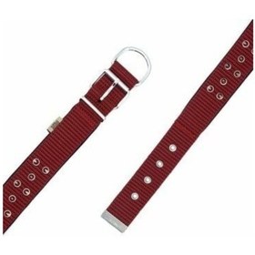 Resim Doggie Konfor Dokuma Bol Çivili Boyun Tasması Kırmızı 4X52-60Cm Kırmızı 