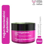 Resim Cosmogenesis labs yoğun nemlendirici yüz kremi 50ml – su bazlı aydınlatıcı ton eşitleyici vegan 