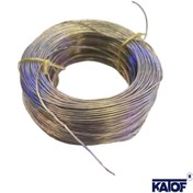 Resim KARAKÖY LED SHOP 0.22mm Şeffaf Tekli Elektrik Kablosu (100mt. Rulo) 