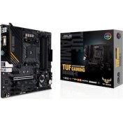 Resim Asus Tuf Gamıng B550M-E Amd B550 Am4 DDR4 4800 Dp Hdmı Vga Çift M2 Usb3.2 Aura Rgb Matx (Tuf Gamıng B550M-E) Anakart 