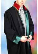 Resim Saf İpek Avukat Cübbesi 