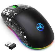 Resim Mufunye Hxsj T90 Kablosuz Rgb Mekanik Oyun Faresi - 3600dpı, 11 Aydınlatma Modu, 10m Tuş Ömrü Diğer 