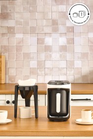 Resim Karaca Hatır Hüp 2 in 1 Türk Kahve Makinesi / Filtre Kahve Makinesi 5 Fincan Kapasiteli 